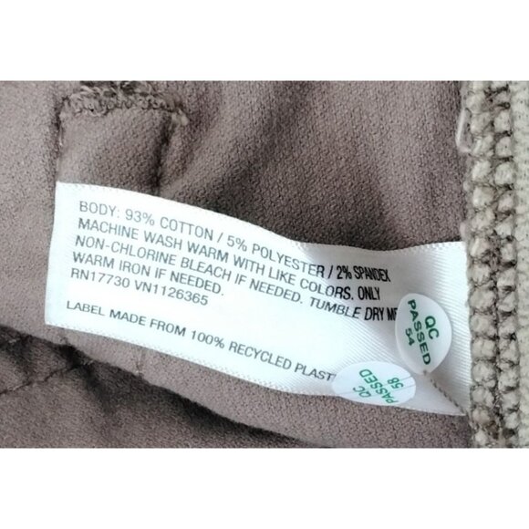 Isabel Maternity Pink Skinny Corduroy Expandable Side Panel Maternity Pants - Picture 7 of 9